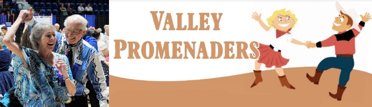 Valley Promenaders dance club banner